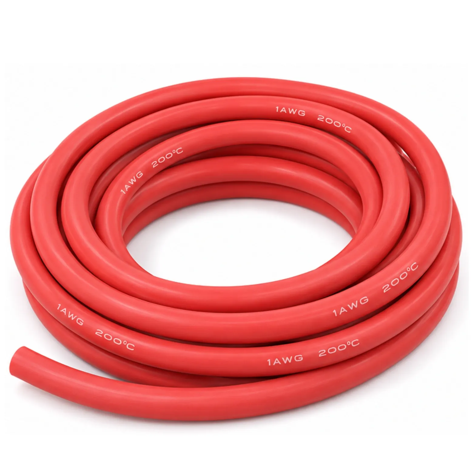 SILICONE WIRE 1AWG RED - Image 4